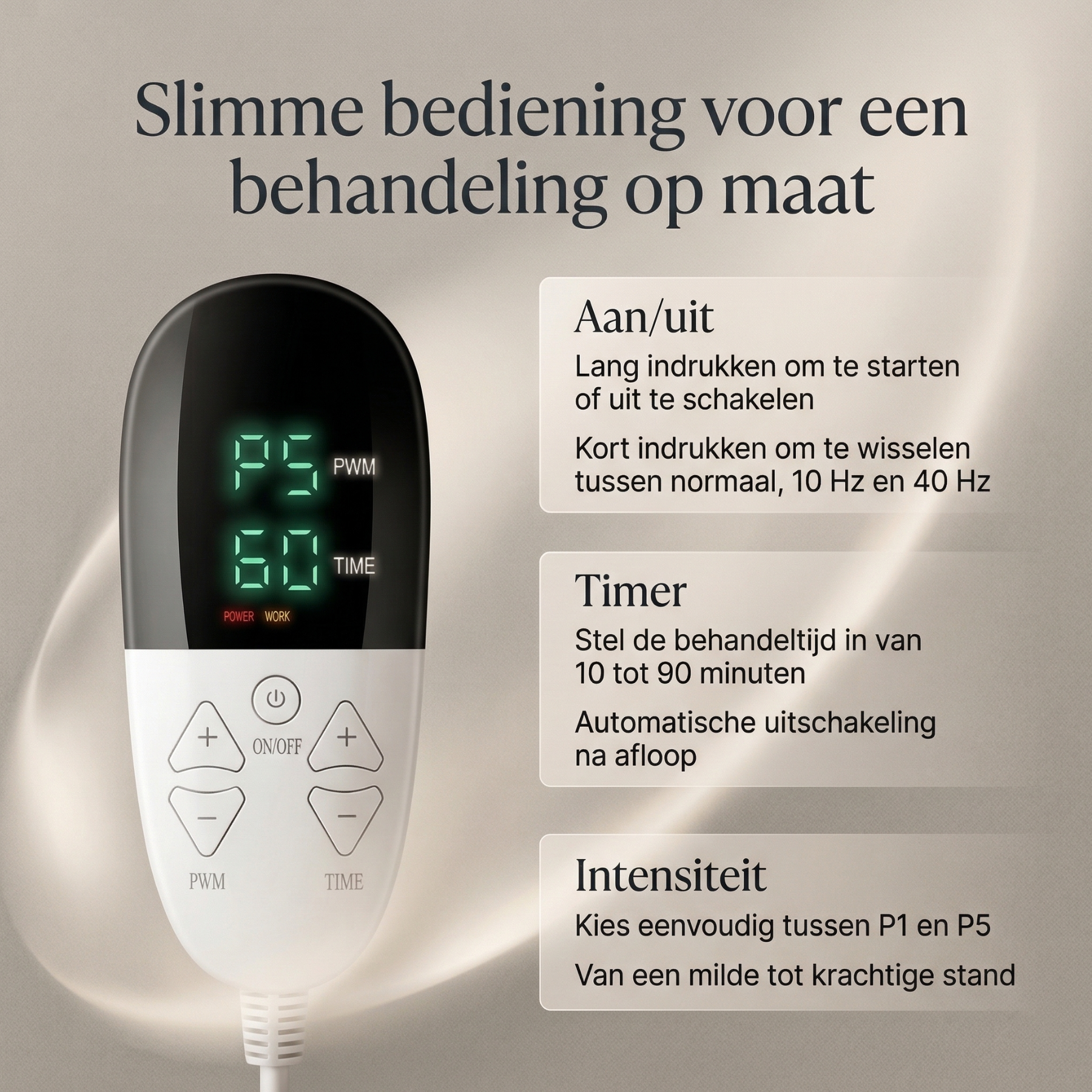 Diepe infraroodmat met nekondersteuning