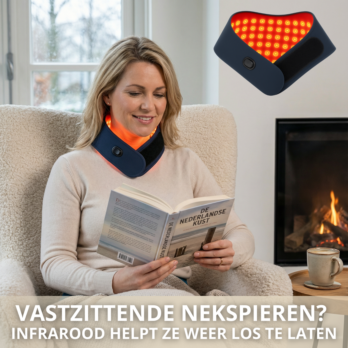 InfraRood Nek Brace - Ontspan & Verlicht