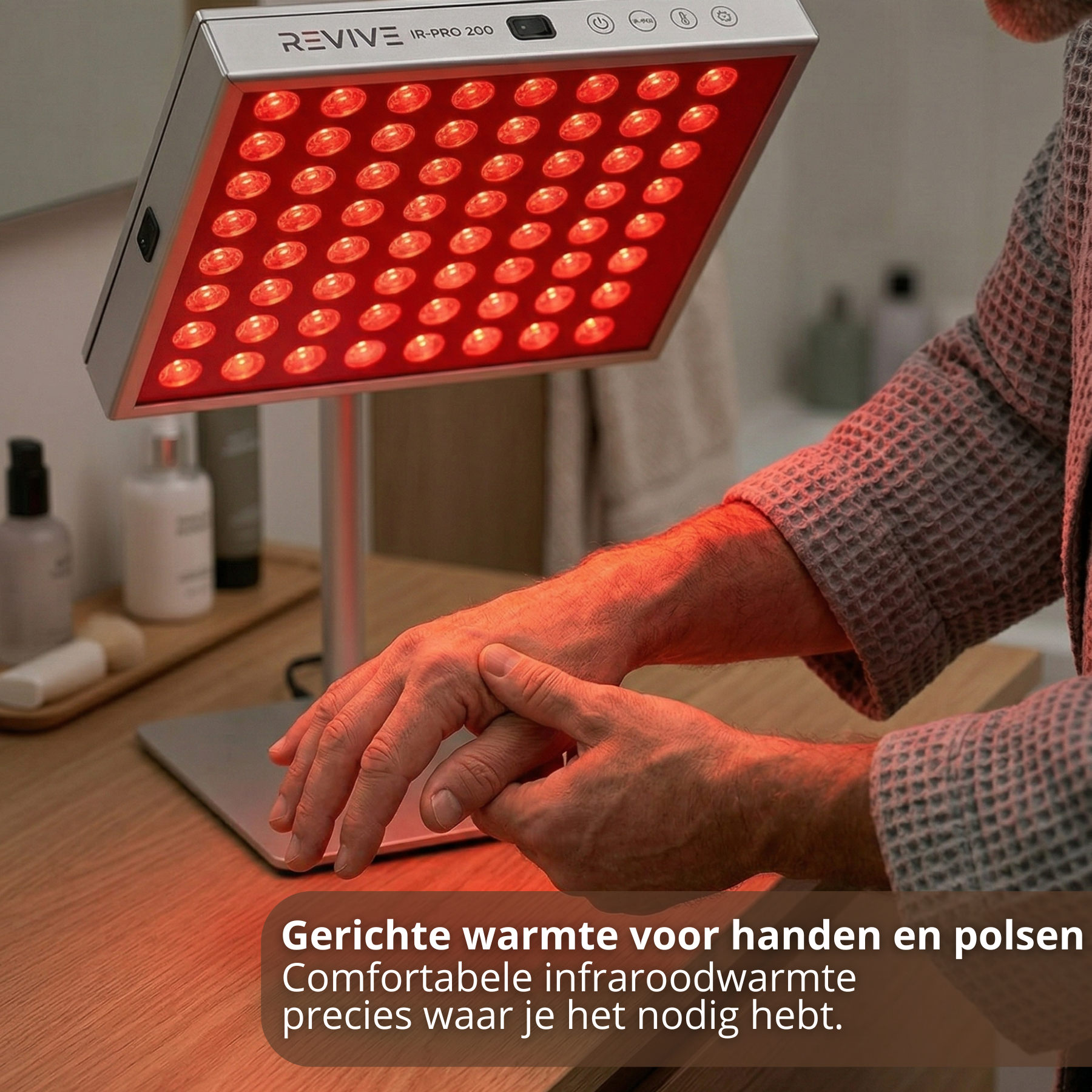 Infrarood lamp voor handen en polsen – gerichte roodlichttherapie voor comfort en herstel
