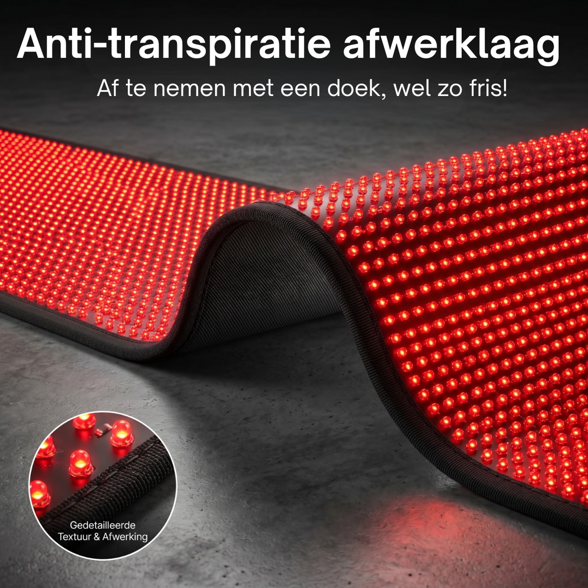 InfraRood Mat - 180x60cm