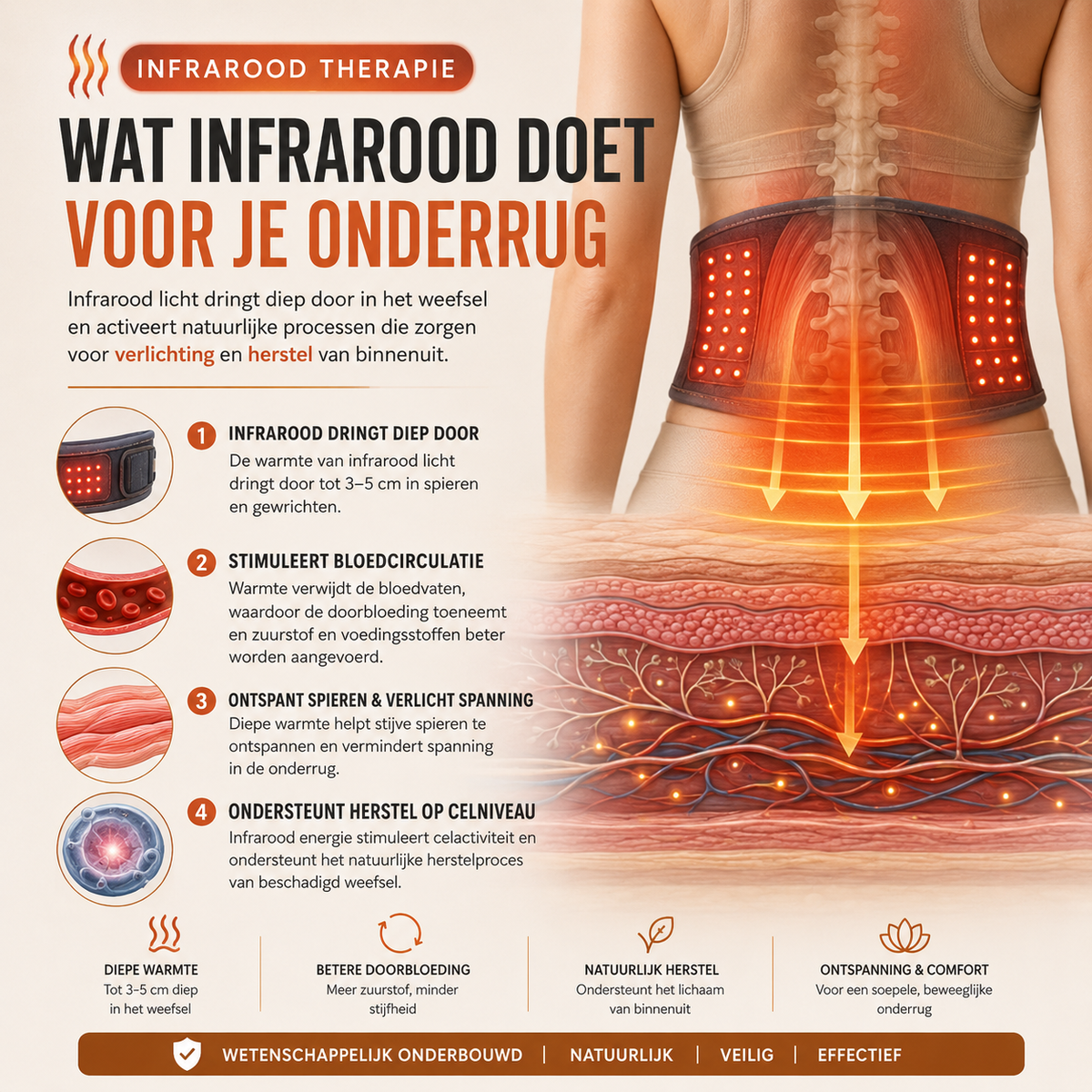 InfraRood OnderRug