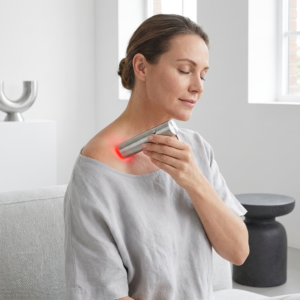 Draagbare Gerichte InfraRood Lamp - 3 golf lengtes voor eenvoudige roodlichttherapie thuis.