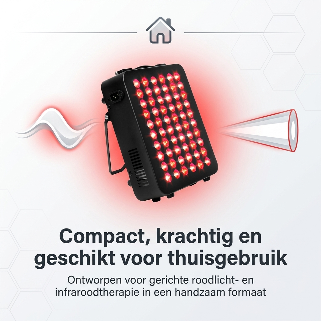 Ideaal voor thuisgebruik: compact, krachtig en eenvoudig te plaatsen.
