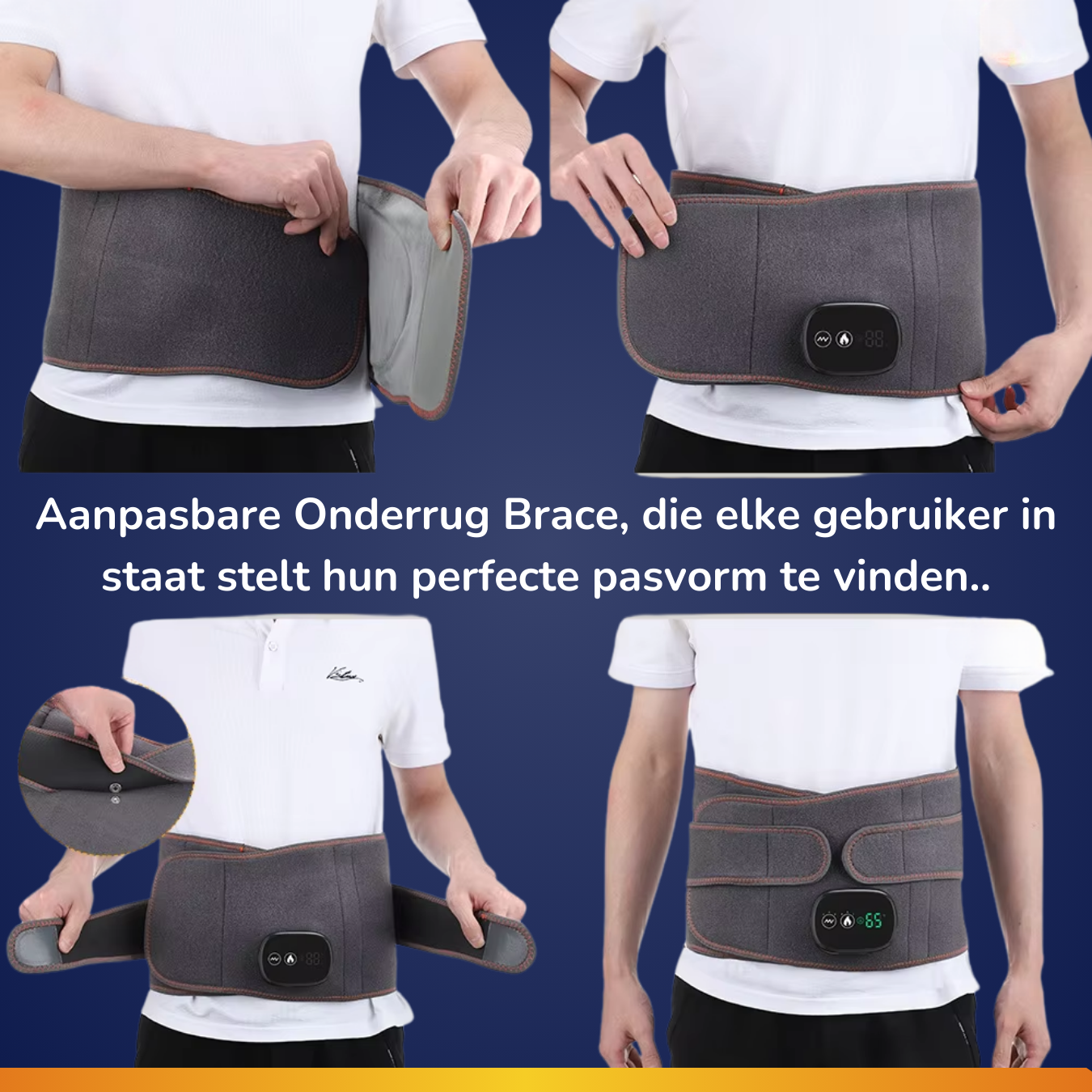 infrarood bij rugpijn onderrug infrarood brace infrarood-hulp