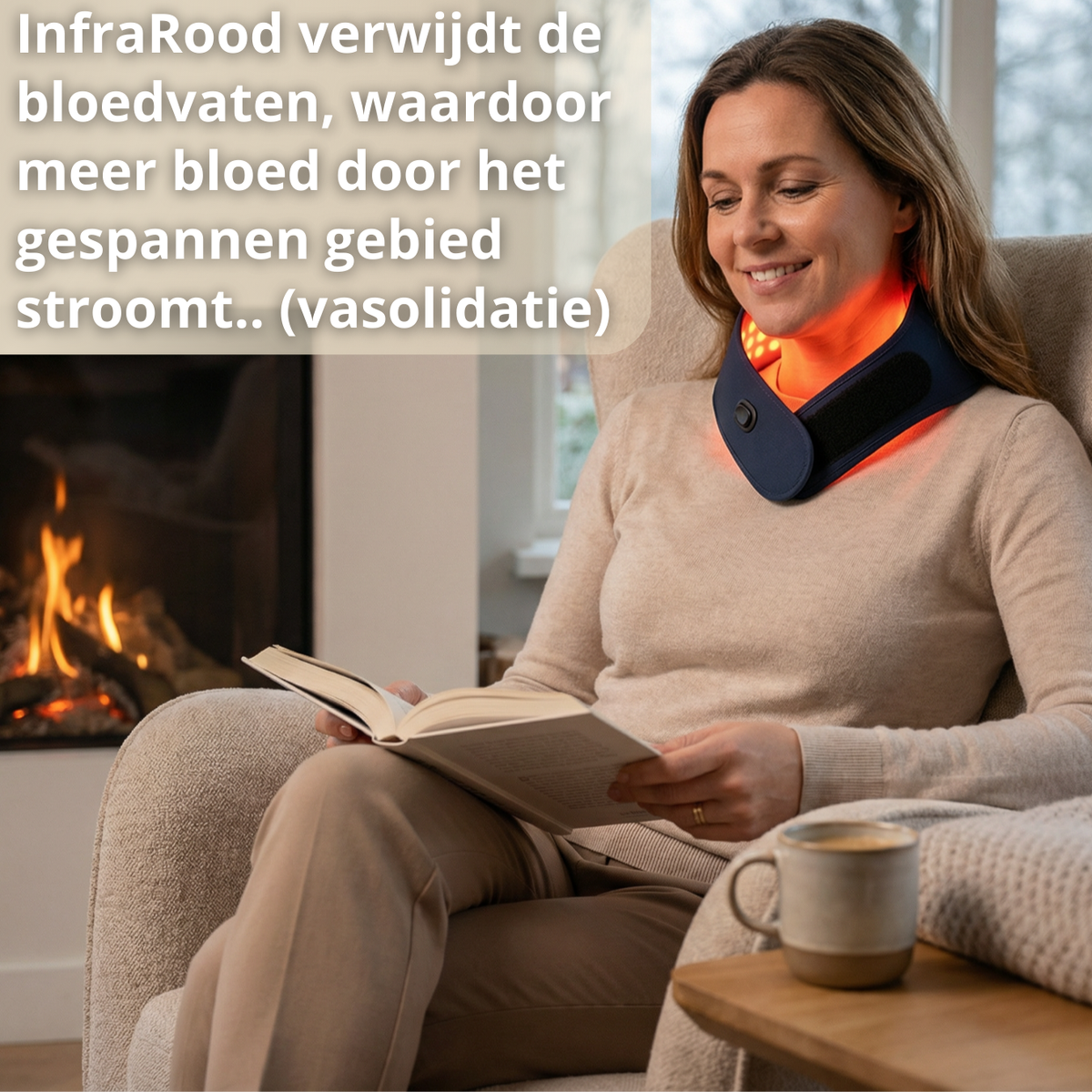 InfraRood Nek Brace - Ontspan & Verlicht