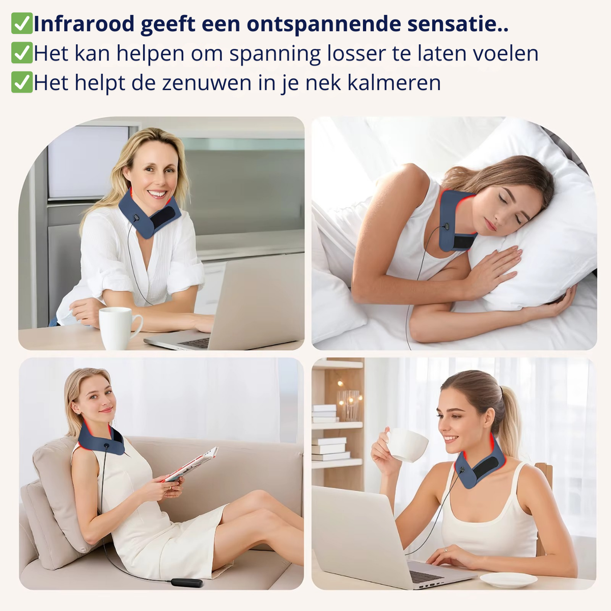 InfraRood Nek Brace - Ontspan & Verlicht