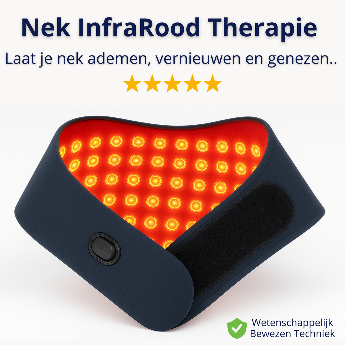 InfraRood Nek Brace - Ontspan & Verlicht