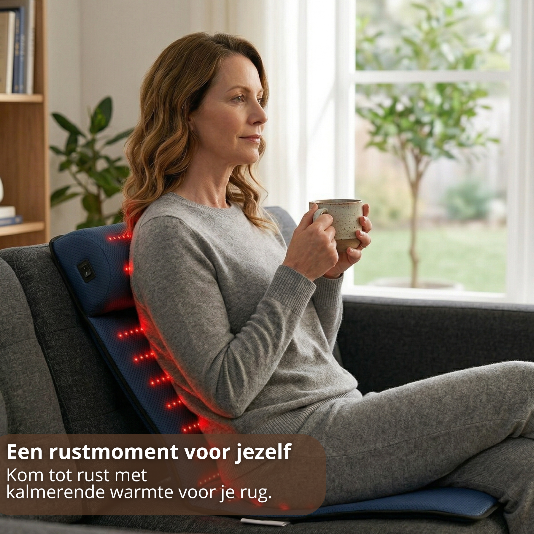 Infrarood mat voor benen en onderrug – gerichte warmtetherapie voor comfort en herstel