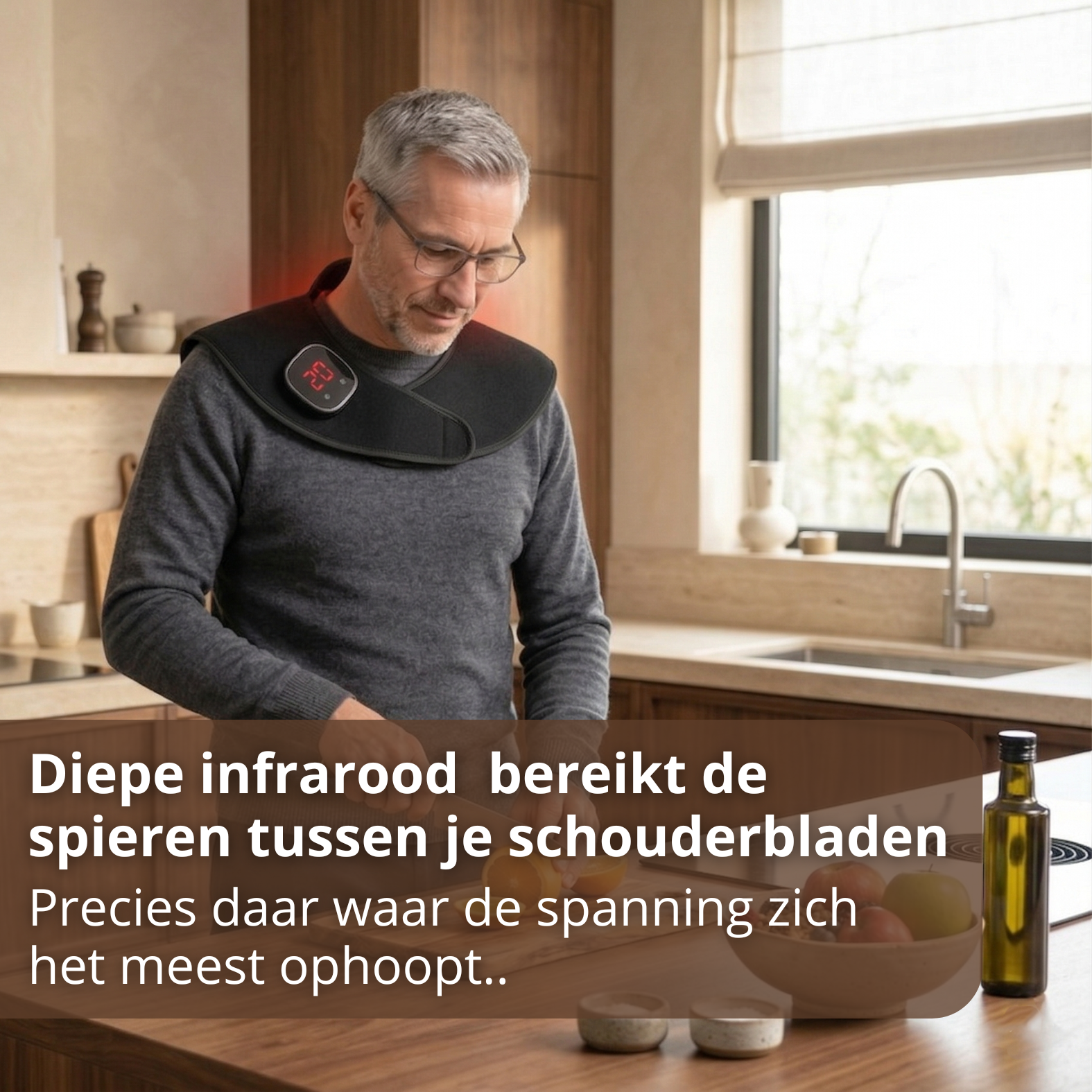 InfraRood Nek, Bovenrug en Schouders