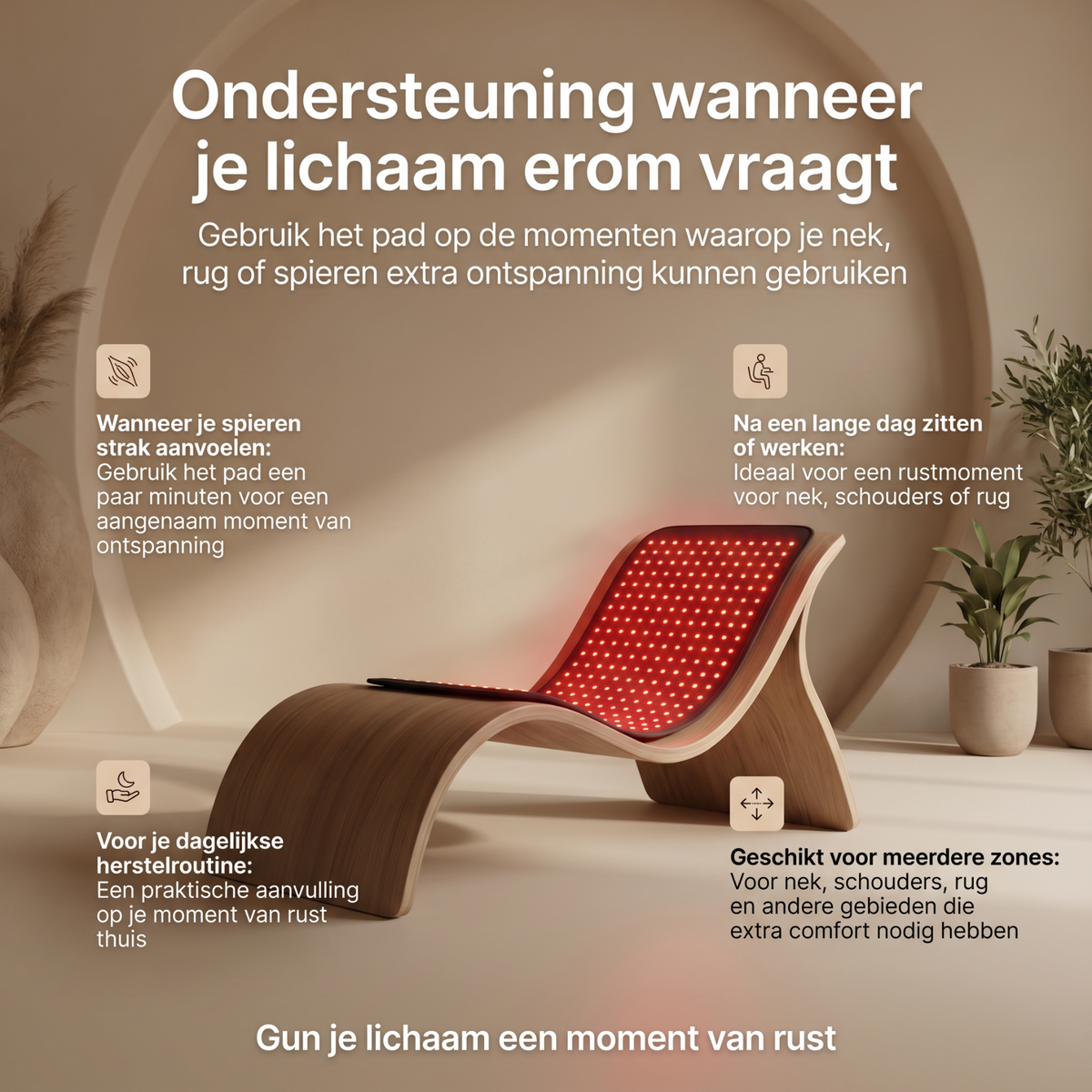 Professionele InfraRood Therapie Mat