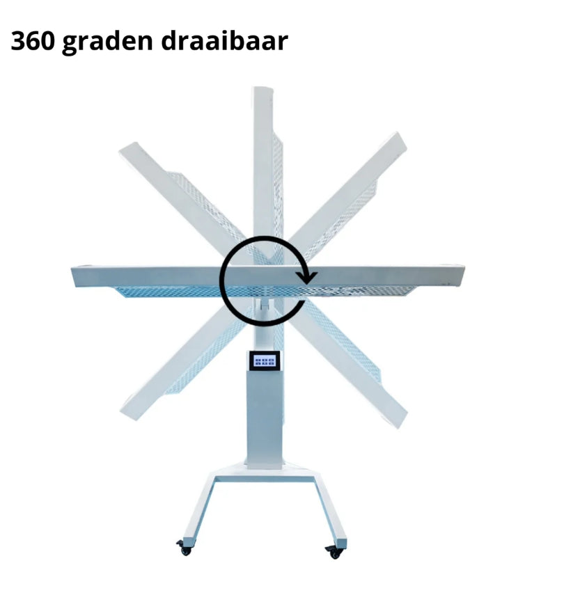 T6000 Professioneel InfraRood Paneel - 5 Golflengtes - 1200 LEDs
