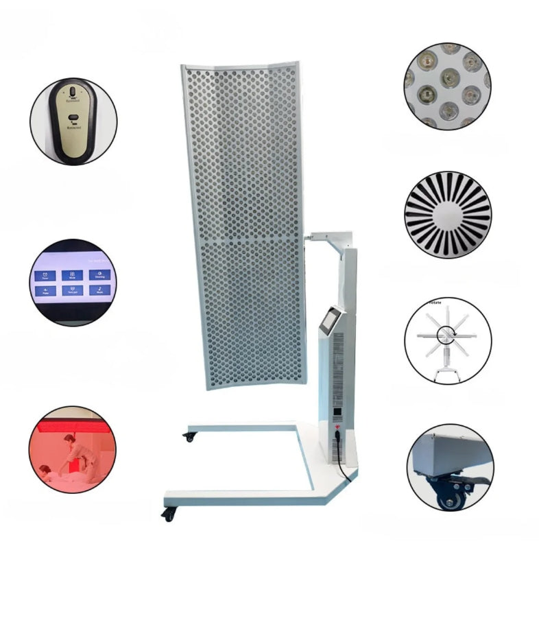 T6000 Professioneel InfraRood Paneel - 5 Golflengtes - 1200 LEDs