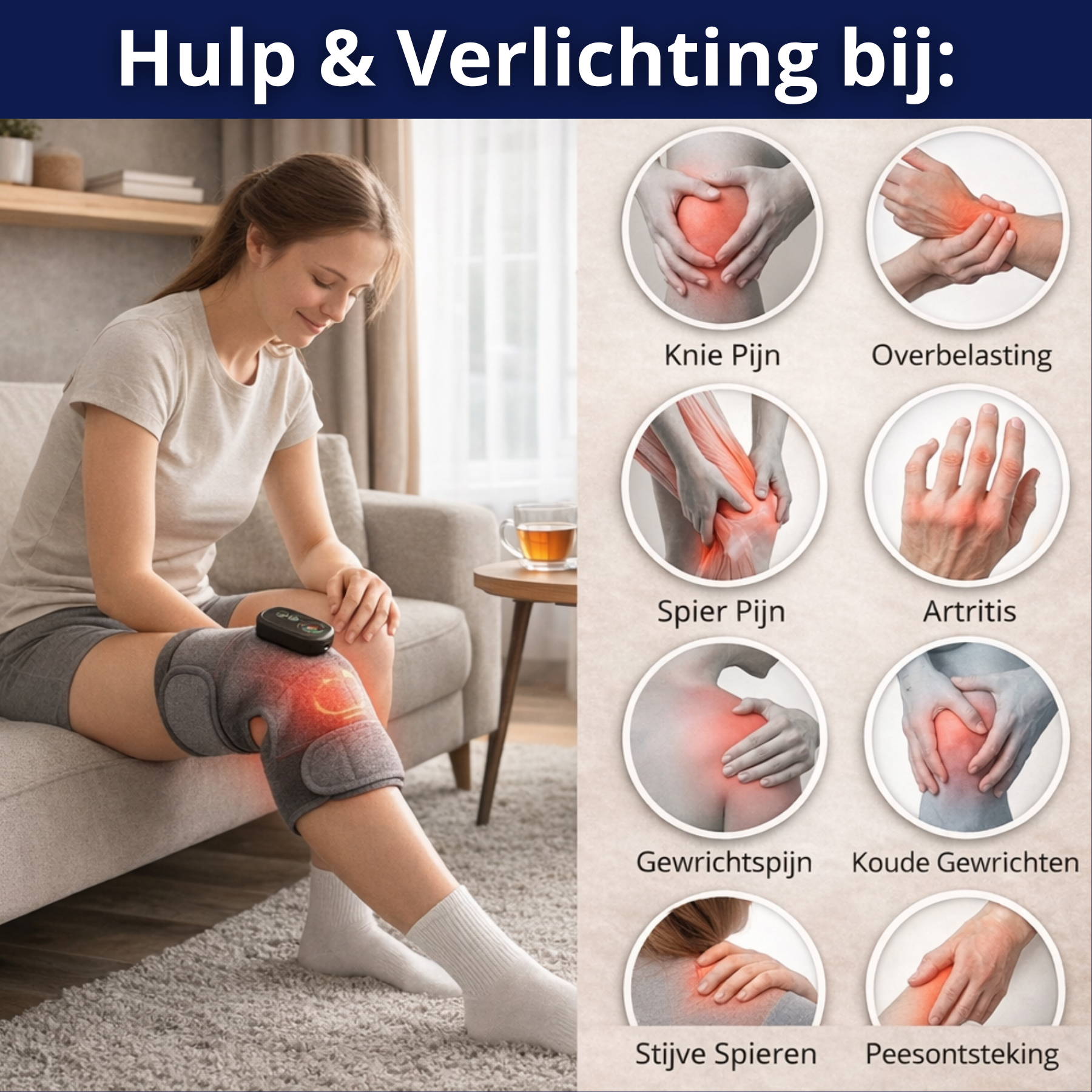 InfraRood Knie Brace